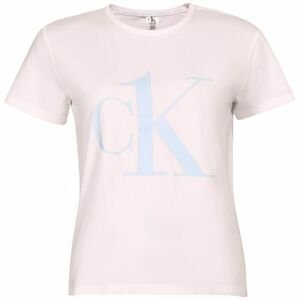 Calvin Klein S/S CREW NECK Dámske tričko, biela, veľkosť XL