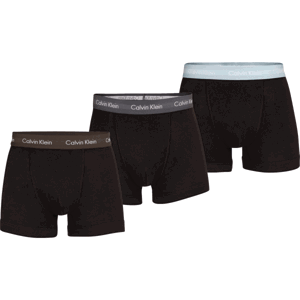 Calvin Klein 3P TRUNK Pánske boxerky, čierna, veľkosť XL