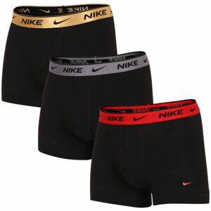 Nike EDAY COTTON STRETCH Pánske boxerky, čierna, veľkosť S