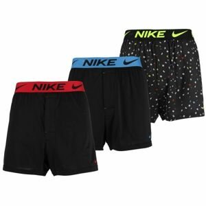 Nike DRI-FIT ESSEN MICRO BOXER 3PK Pánske boxerky, čierna, veľkosť S