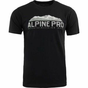 ALPINE PRO MODEN Pánske tričko, čierna, veľkosť XXL