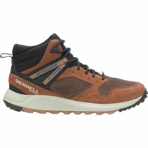 Merrell WILDWOOD SNEAKER BOOT MID WP Pánska outdoorová obuv, hnedá, veľkosť 44.5