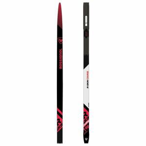 Rossignol DELTA X RACE R-SKIN STIFF + RACE CLASSIC SET Bežecké  lyže s podporou stúpania, čierna, veľkosť