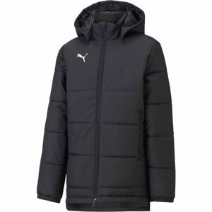 Puma BENCH JACKET JR Chlapčenská bunda, čierna, veľkosť 128