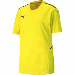 Puma TEAMCUP JERSEY Pánske futbalové tričko, žltá, veľkosť L