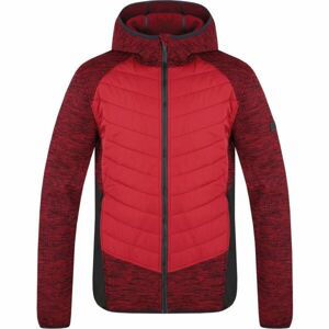 Loap GAEDAR Pánsky sveter, červená, veľkosť XL