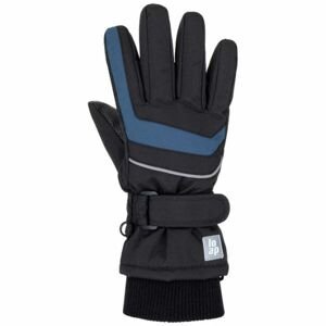 Loap RULIK Detské zimné rukavice, čierna, veľkosť 8