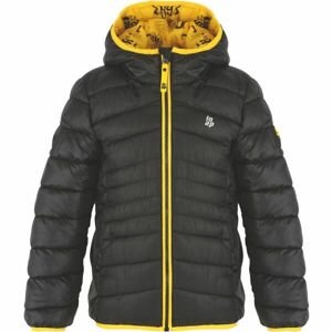 Loap INTERMO Detská zimná bunda, čierna, veľkosť 112-116