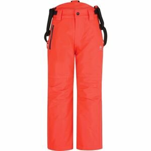 Loap CUWAS Detské lyžiarske nohavice, oranžová, veľkosť 122-128