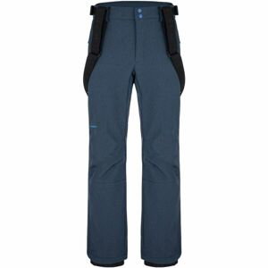 Loap LUPOUN Pánske softshellové nohavice, tmavo modrá, veľkosť L