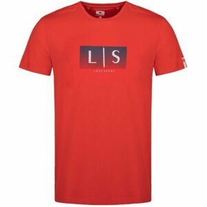 Loap ALLYSS Pánske tričko, červená, veľkosť M