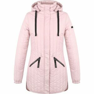 Loap JENINA Dámsky kabát, ružová, veľkosť M