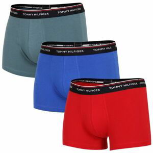 Tommy Hilfiger TRUNK 3 PACK PREMIUM ESSENTIALS Pánske boxerky, červená, veľkosť XL