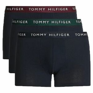 Tommy Hilfiger 3P TRUNK WB Pánske boxerky, tmavo modrá, veľkosť
