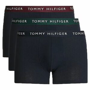 Tommy Hilfiger 3P TRUNK WB Pánske boxerky, tmavo modrá, veľkosť XL
