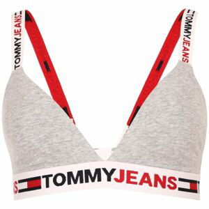 Tommy Hilfiger TOMMY JEANS ID-UNLINED TRIANGLE Dámska podprsenka, sivá, veľkosť L