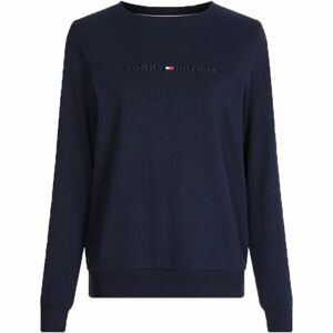 Tommy Hilfiger ICON 2.0 LOUNGE-TRACK TOP Dámska mikina, tmavo modrá, veľkosť