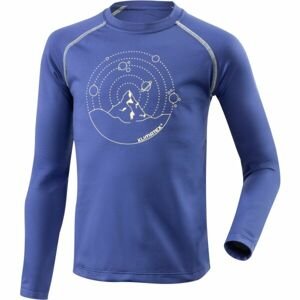 Klimatex PLUTO Detské funkčné tričko s dlhým rukávom, modrá, veľkosť 158