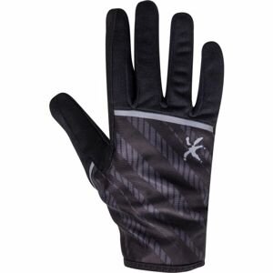 Klimatex MATIAS Softshellové rukavice, čierna, veľkosť