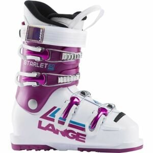 Lange STARLET 60 Detská lyžiarska obuv, biela, veľkosť 23