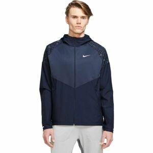 Nike RDVN MILER FLS JKT Pánska bežecká bunda, tmavo modrá, veľkosť L