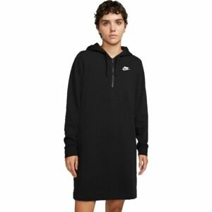 Nike NSW CLUB FLC DRESS Dámske šaty, čierna, veľkosť M