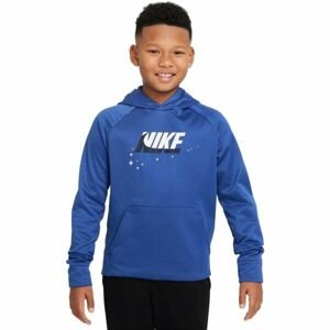 Nike TF PO HOODIE GFX 1 Chlapčenská mikina, modrá, veľkosť L