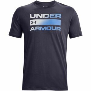 Under Armour UA TEAM ISSUE WORDMARK SS Pánske tričko, tmavo modrá, veľkosť XL