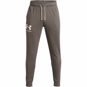 Under Armour RIVAL TERRY JOGGER Pánske tepláky, hnedá, veľkosť