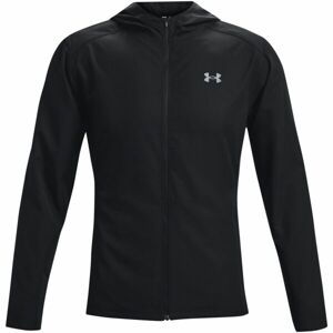 Under Armour STORM RUN HOODED JACKET Pánska bežecká bunda, čierna, veľkosť