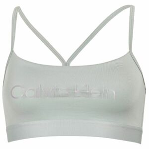 Calvin Klein LOW SUPPORT SPORTS BRA Dámska športová podprsenka, svetlomodrá, veľkosť S