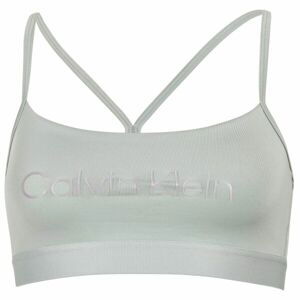 Calvin Klein LOW SUPPORT SPORTS BRA Dámska športová podprsenka, svetlomodrá, veľkosť XS