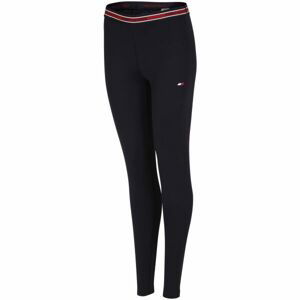 Tommy Hilfiger RW SEASONAL TAPE LEGGING Dámske legíny, tmavo modrá, veľkosť XS