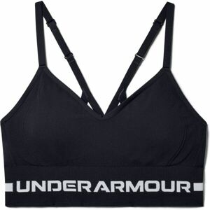 Under Armour SEAMLESS LOW LONG BRA Športová podprsenka, čierna, veľkosť L