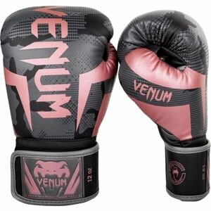 Venum ELITE BOXING GLOVES Boxérske rukavice, ružová, veľkosť 12 OZ