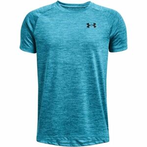 Under Armour UA TECH 2.0 SS Chlapčenské športové tričko, modrá, veľkosť XL