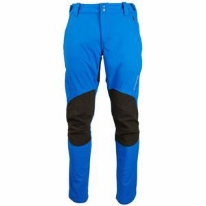 Northfinder TROY Pánske softshellové nohavice, modrá, veľkosť S