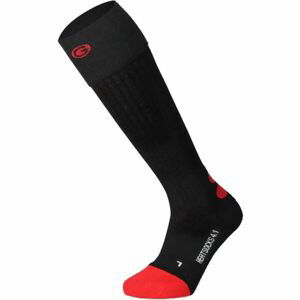 Lenz HEAT SOCK 4.1. TOE CAP Vyhrievané podkolienky, čierna, veľkosť 35-38