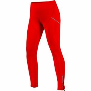 Axis NOHAVICE NA BEŽKY ŽENY Dámske zimné bežecké nohavice, červená, veľkosť