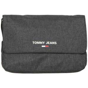 Tommy Hilfiger TJM ESSENTIAL CROSSOVER MELANGE Unisex crossbody taška, tmavo sivá, veľkosť os