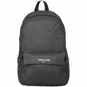 Tommy Hilfiger TJM ESSENTIAL BACKPACK MELANGE Unisexový  mestský batoh, tmavo sivá, veľkosť os