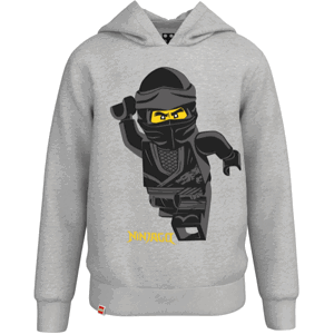 LegoWear SWEATSHIRT W. Chlapčenská mikina, sivá, veľkosť 110