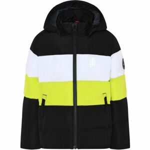 LegoWear LWJIPE 705 JACKET Detská zimná bunda, čierna, veľkosť 116