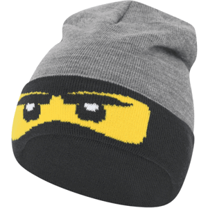 LegoWear LWANTHONY 710 HAT Detská zimná čiapka, sivá, veľkosť 54/56