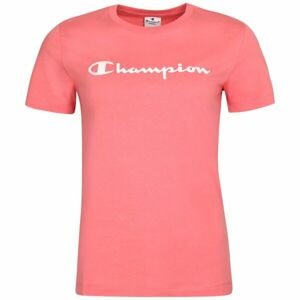 Champion CREWNECK T-SHIRT Dámske tričko, ružová, veľkosť M