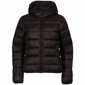 Champion HOODED POLYFILLED JACKET Dámska bunda, čierna, veľkosť M