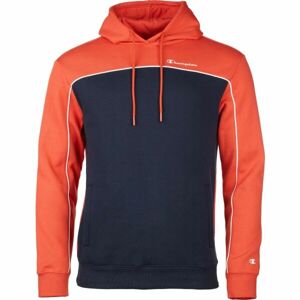 Champion HOODED SWEATSHIRT Pánska mikina, tmavo modrá, veľkosť XL