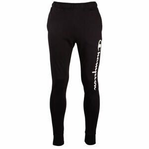 Champion RIB CUFF PANTS Pánske tepláky, čierna, veľkosť L