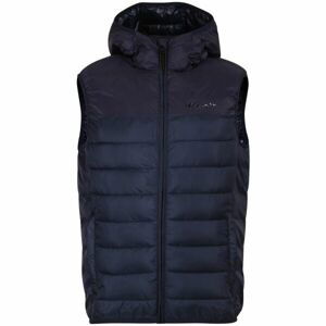 Champion RIPSTOP WOVEN HOODED VEST Pánska vesta, tmavo modrá, veľkosť