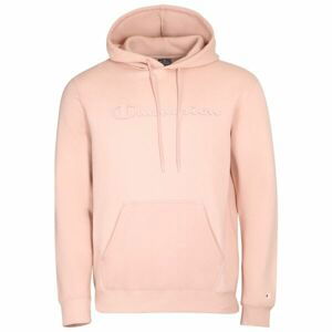 Champion FALL POLY FLEECE HOODED SWEATSHIRT Pánska mikina, ružová, veľkosť XL